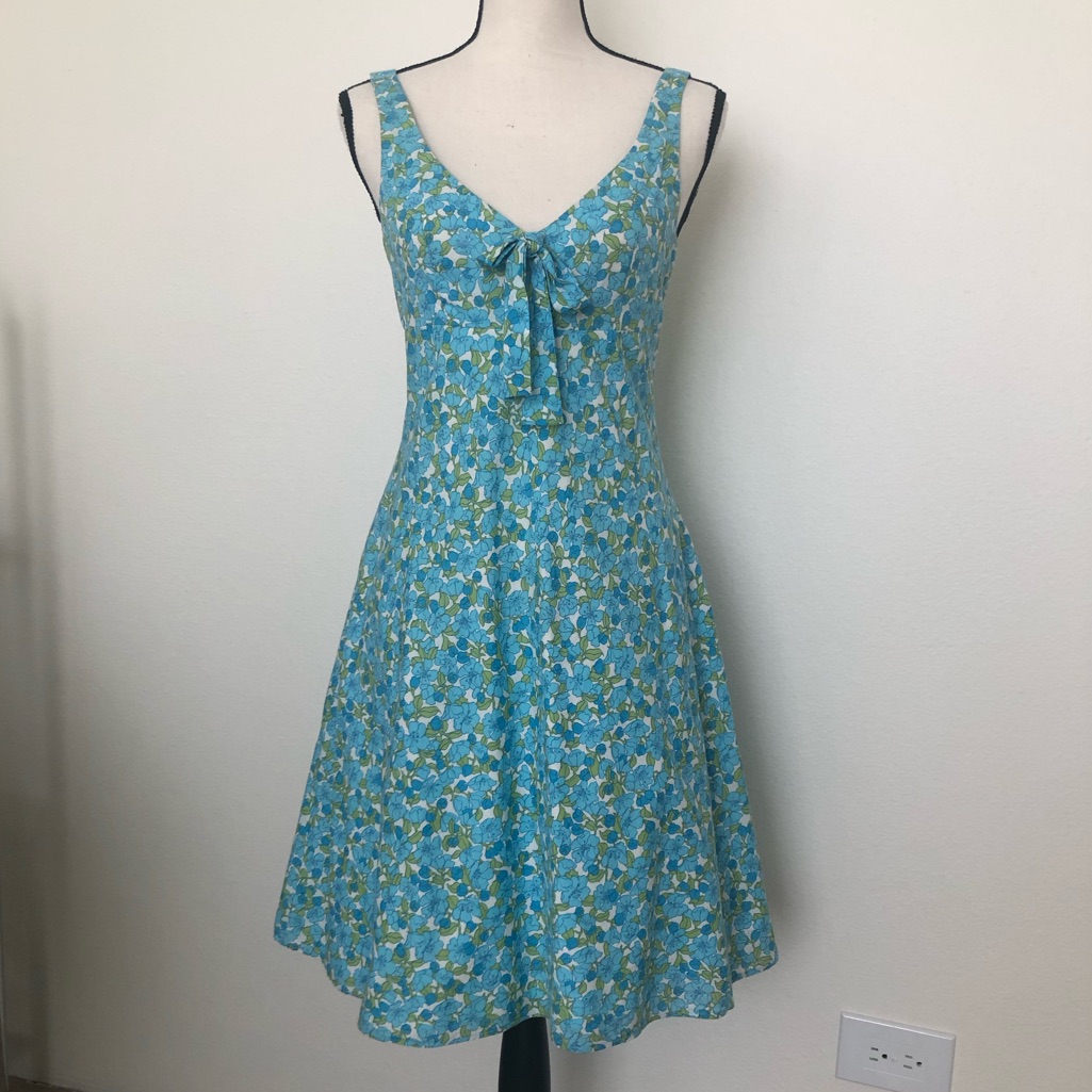 Vintage 1960s Wallis Floral Dress